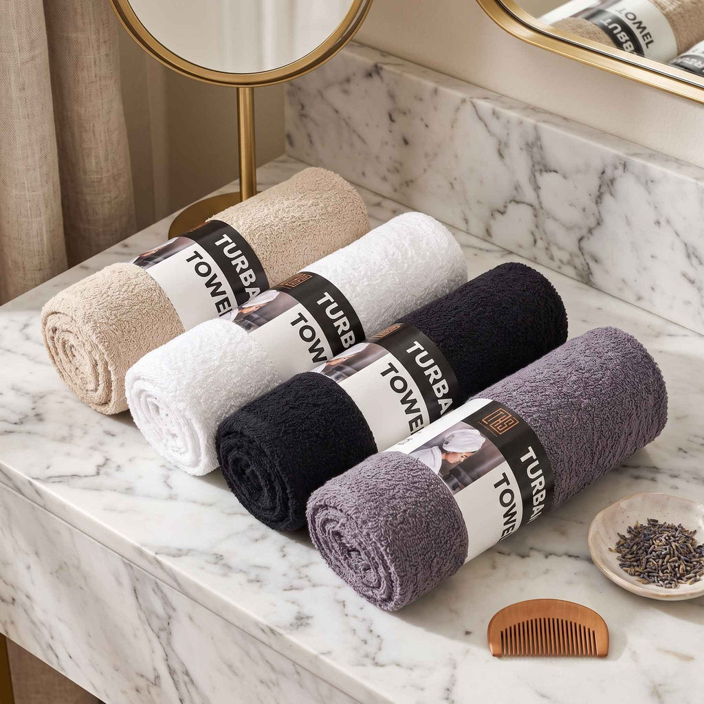 Premium Turban Towel - Random Color